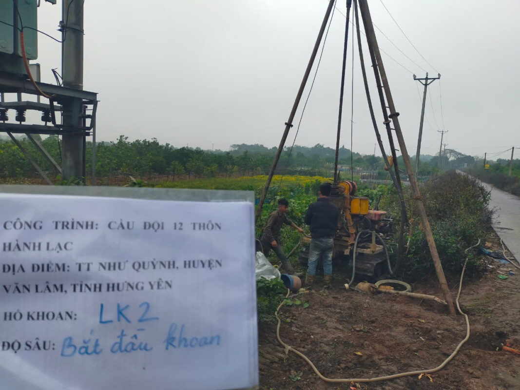 Công trình Cầu Đội 12 Thôn Hành Lạc